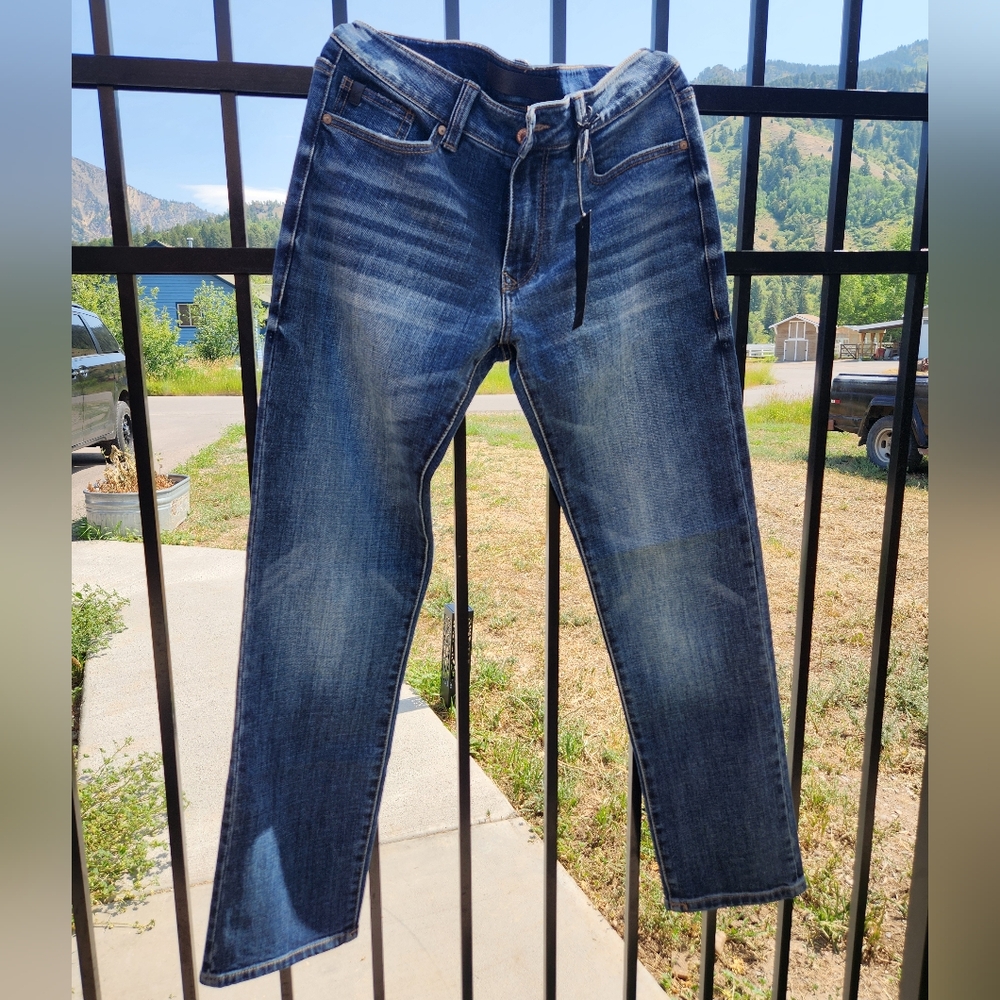 KanCan Blue Slim Jeans with Faded Wash
